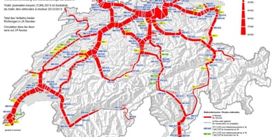 Mapa Szwajcarii winieta